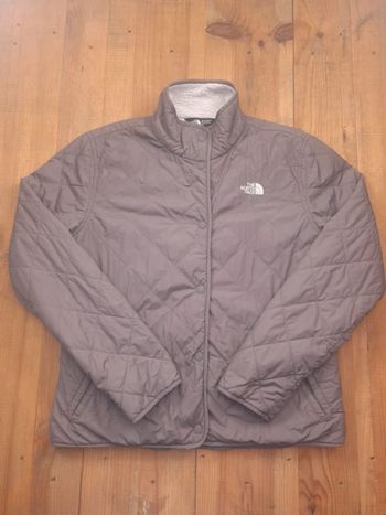 Veste a bouton the north face femme - marron - taille M - brodé (70)