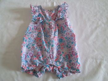 Barboteuse fleurie Jacadi