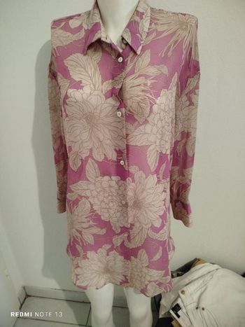 #kytieMfemme. Chemise tunique manches longues taille M