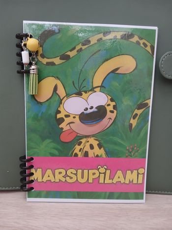 Carnet de codes couleurs marsupilami