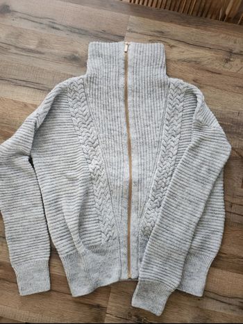 Pull gilet femme