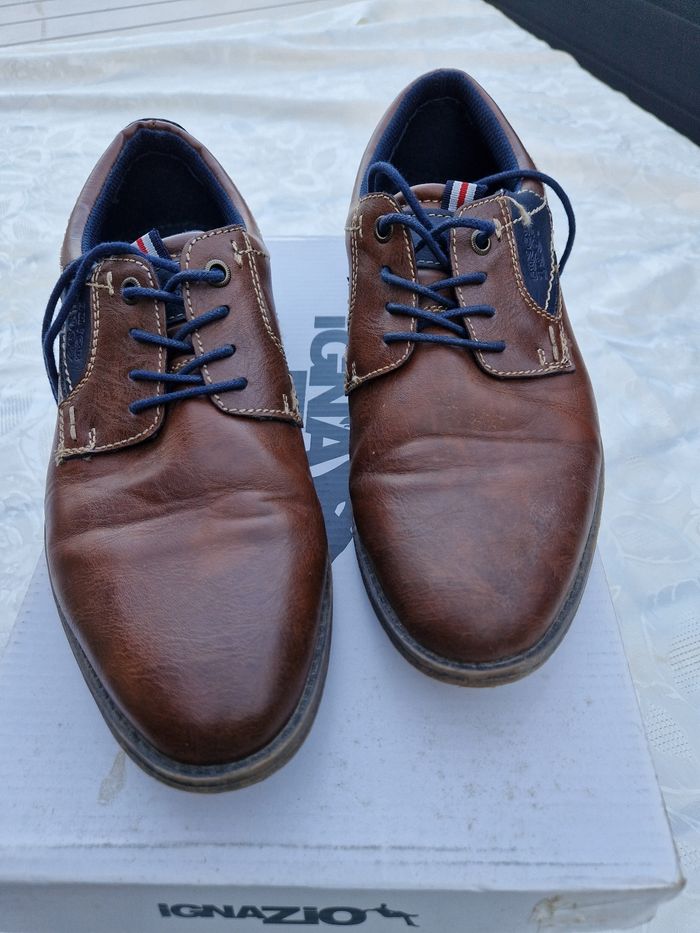 Chaussures de ville homme marron