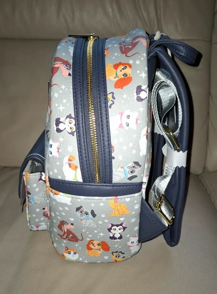 Sac à dos Loungefly disney les chiens chats - photo numéro 3