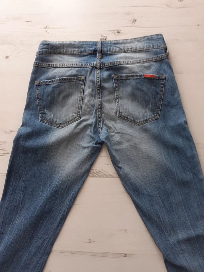 Jean femme Taille 38 Mango bleu Super slim - photo numéro 7