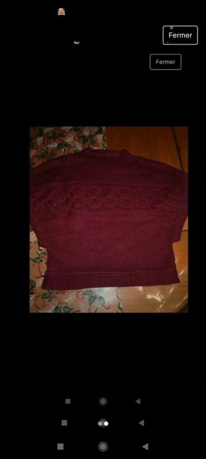 Pull sans manches 5 ans - photo numéro 2