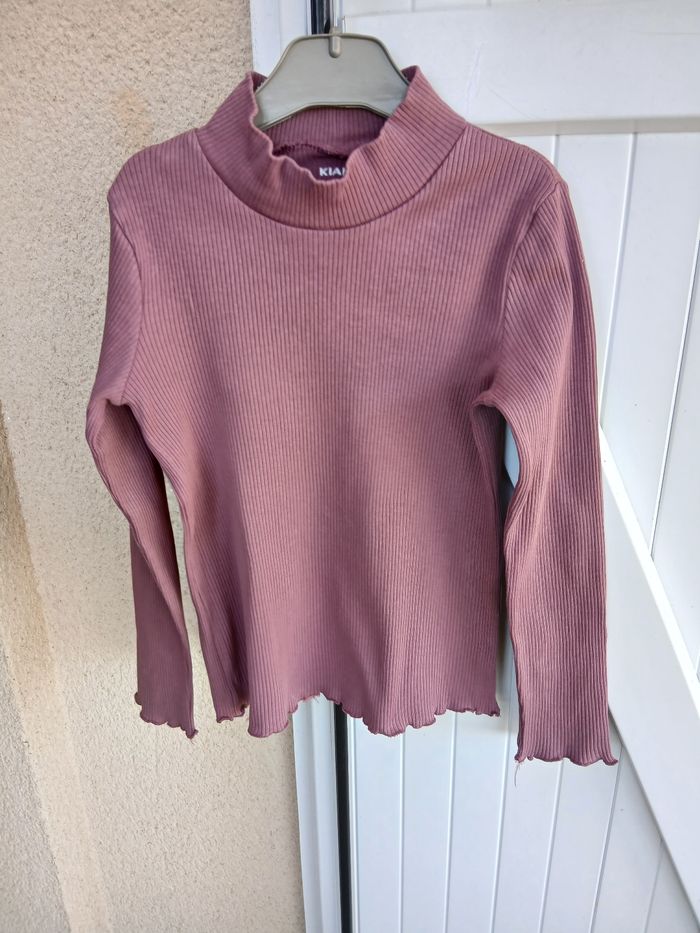 Lot 2 sous pulls filles kiabi taille 8 ans - photo numéro 2