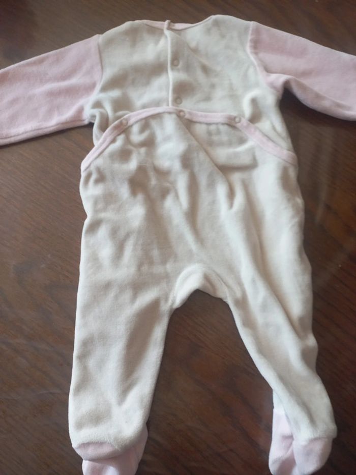 Pyjama lapin 6mois sucre d'orge - photo numéro 2
