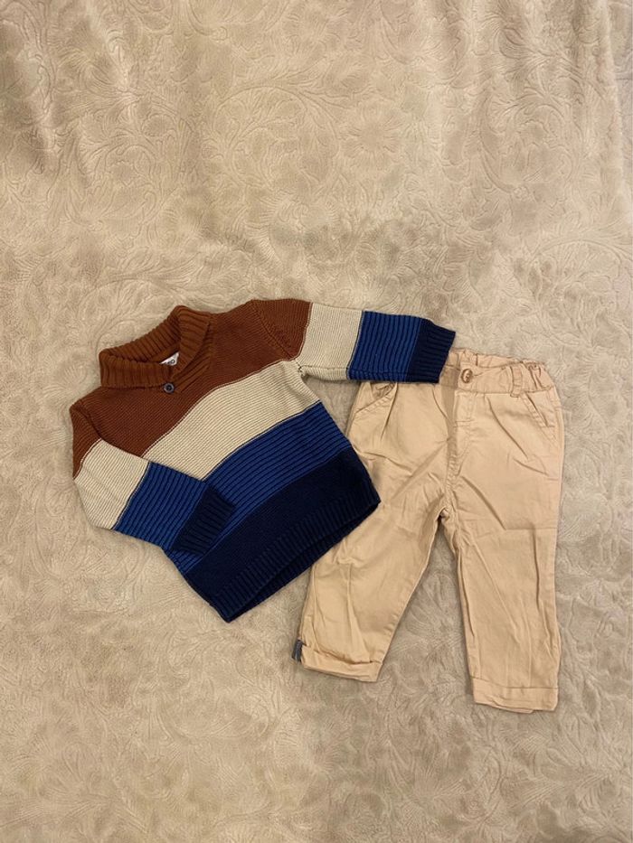 Ensemble garçon 12 mois