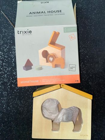 Jeux bébé en bois emboîtement