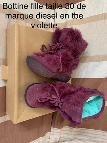 Bottine fille taille 30