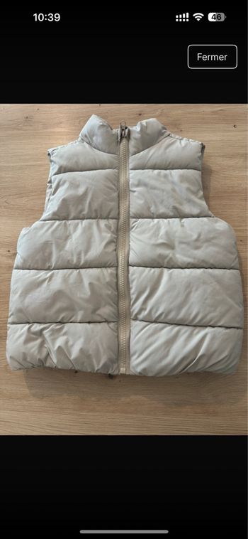 Doudoune sans manches 