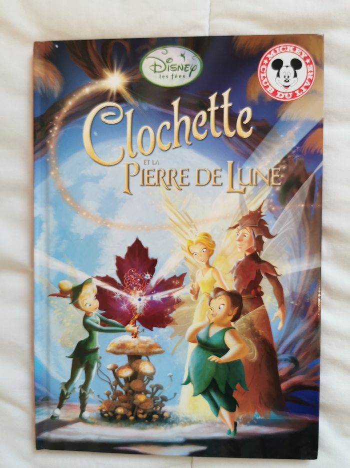 Livre clochette et la Pierre de Lune - Fairies Disney