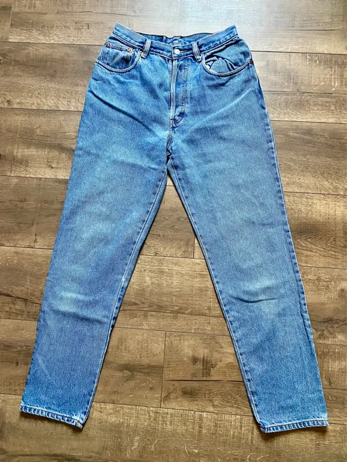 Jean vintage 40 trade mark kie bleu brut
