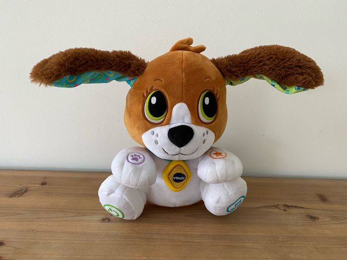 Peluche interactive toutou parle avec moi Vtech - photo numéro 2