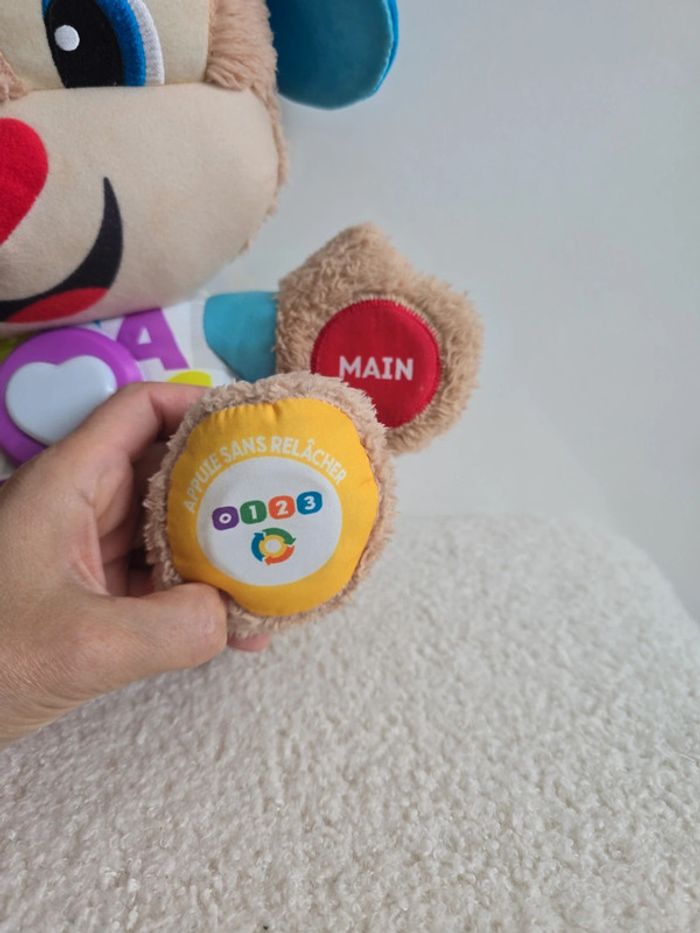 Lot jouets eveil bébé peluche musical jeux sensoriels et encastrement - photo numéro 16