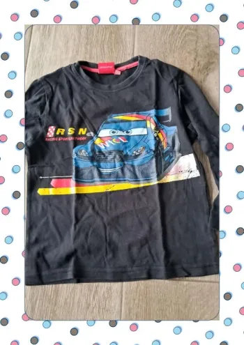 Tshirt cars manche longue 4 ans