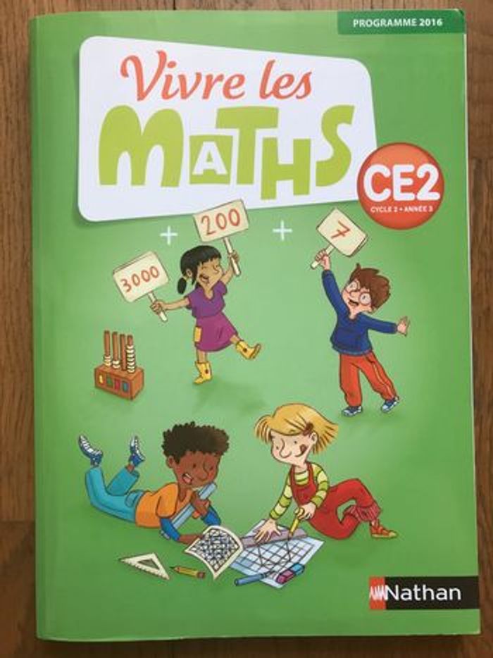 Vivre les maths CE2 - Fichier de l’élève avec mémo + matériel