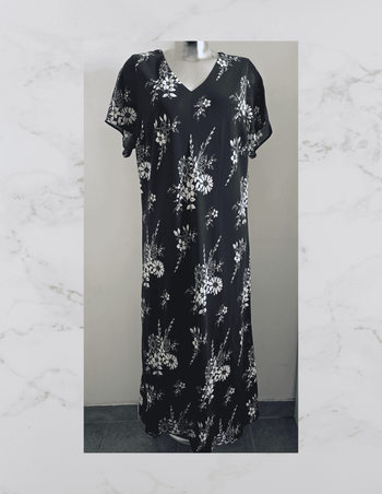 📌 Robe longue Fluide Vintage - Isabelle