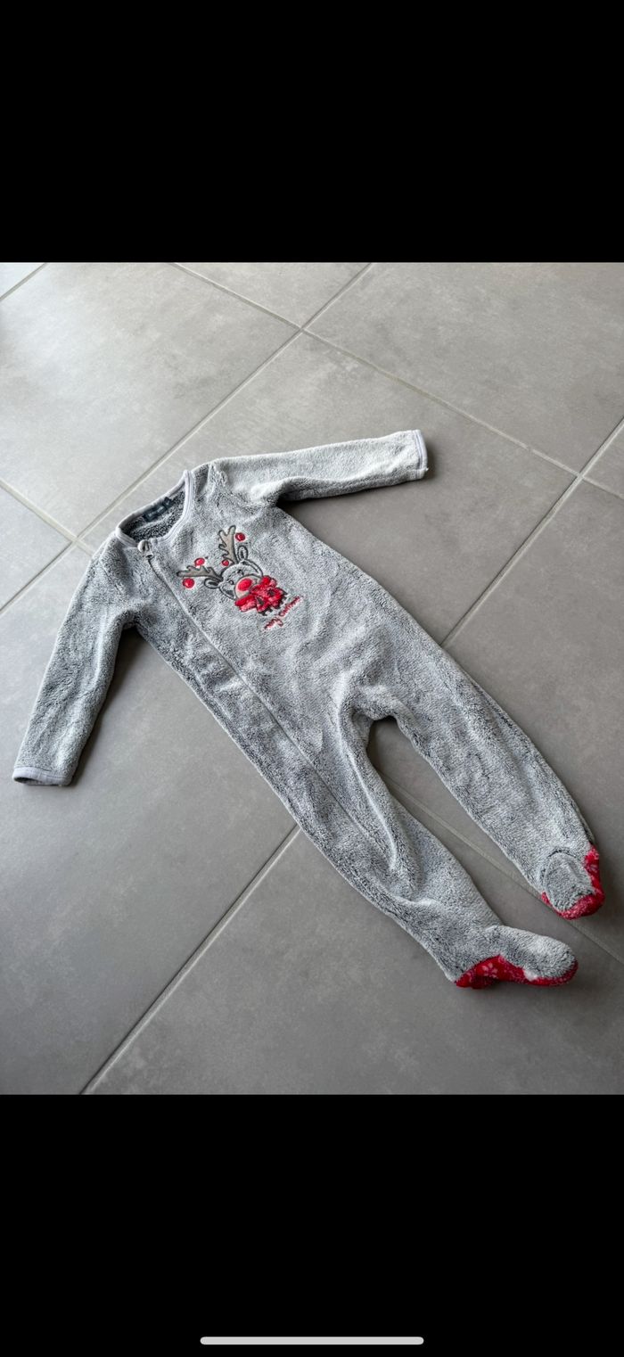 Pyjama chaud hiver mixte 24 mois