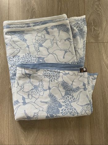Écharpe de portage de la marque Hoppediz coloris Florenz taille 6 coton/lin