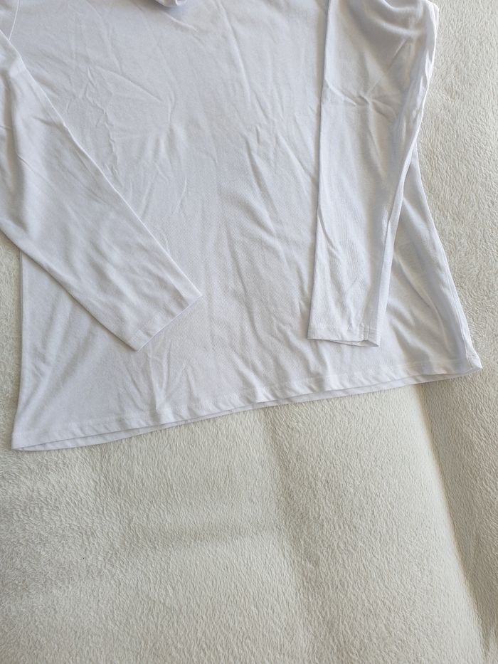 Sous-pull femme Blanc L - photo numéro 4