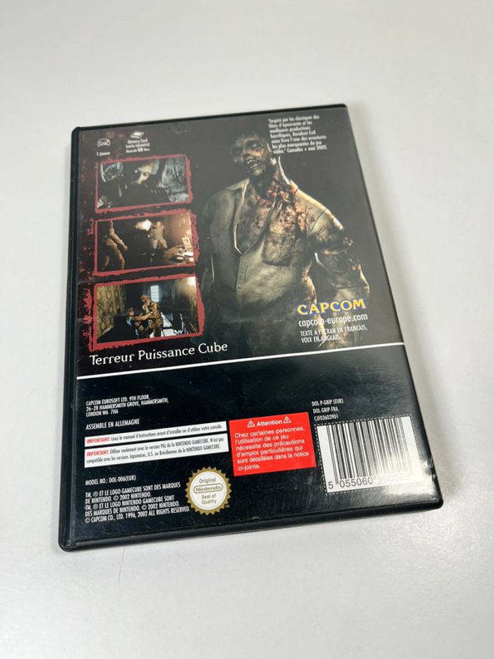 🇫🇷 Resident Evil - Nintendo GameCube PAL Fr - photo numéro 2