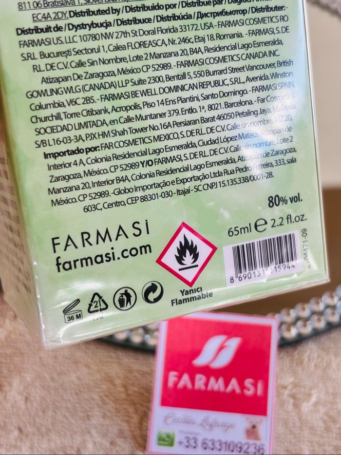 Eau de parfum Hera Farmasi 65ml féminine - photo numéro 4