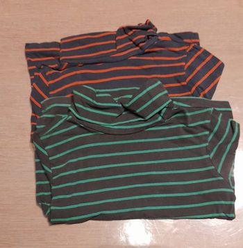 Lot de 2 t-shirts longues manches garçon 98-104: 3- 4 ans