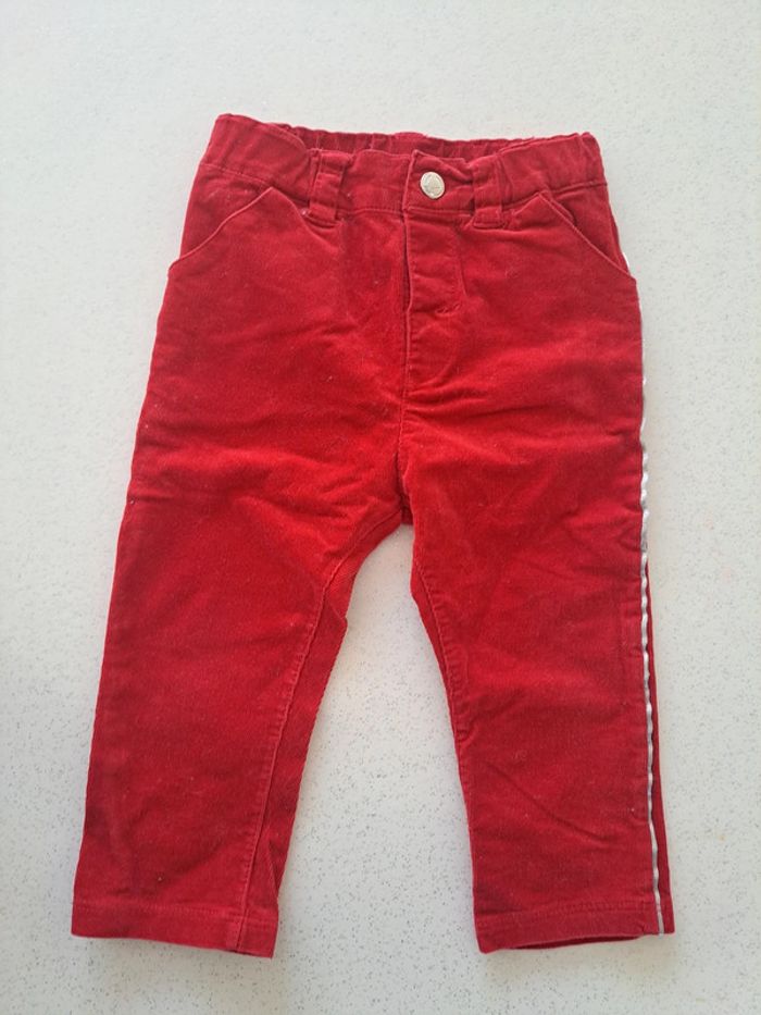 Lot de 7 pantalons leggings jean jogging 12 mois - photo numéro 5
