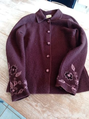 Veste pure laine in extenso