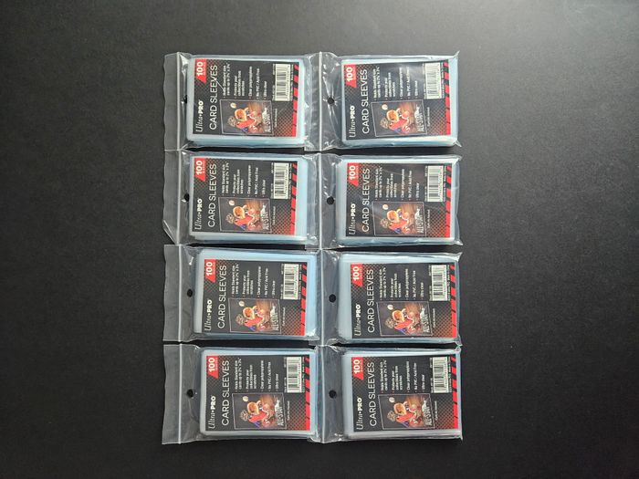 Ultra Pro - 800 Sleeve 100 - Protèges cartes souples transparents