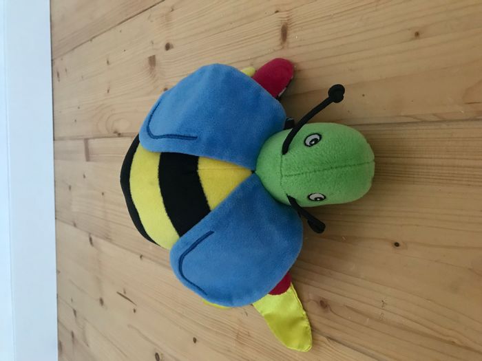 Livre en tissu-doudou abeille - photo numéro 5