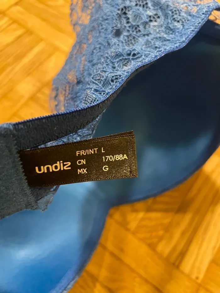 Soutien-gorge sans bretelles bleu 🔥 - photo numéro 4