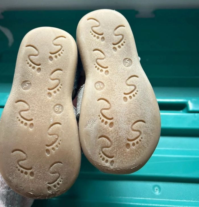 👣 Sandales bébé cuir – Taille 19 – Gémo - photo numéro 8