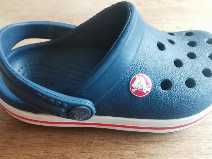 🌼Crocs bleues enfant toddler crocband clog– Taille C7 (23/24) 💙 - photo numéro 2