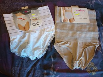 Lot 2 culottes montantes gainantes Neuves taille M L