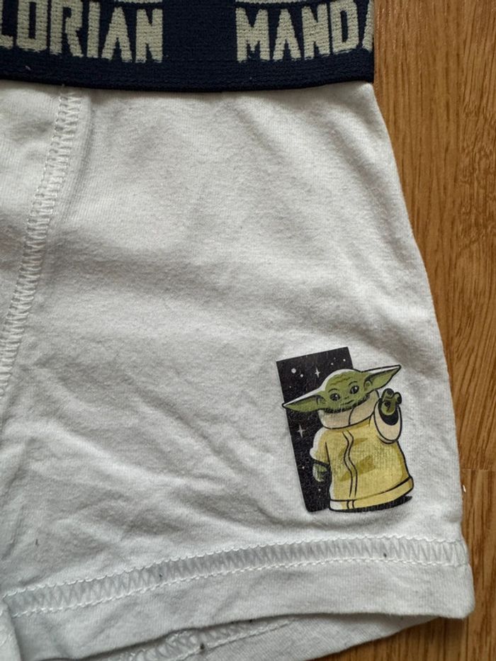 Lot 2 boxers the mandalorian 4-5 ans - photo numéro 3