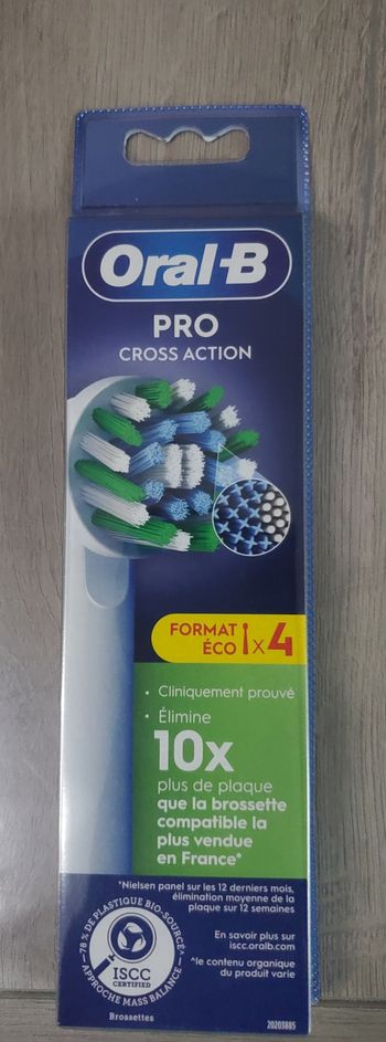 Brossettes BRAUN ORAL B ×4.