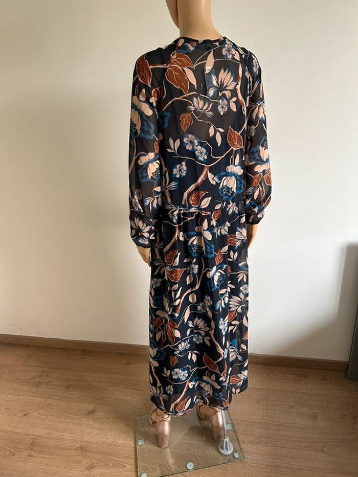 Robe longue imprimée fleurie neuve Etam taille 38 (valeur 70€) - photo numéro 10