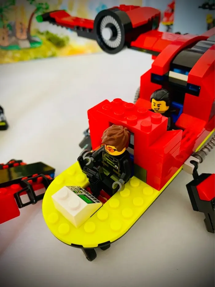 LEGO City 60413 - L’Avion de Sauvetage Des Pompiers - Complet avec Boîte et Notice - photo numéro 5