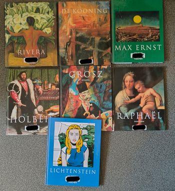 Lot 7 livres art édition Taschen