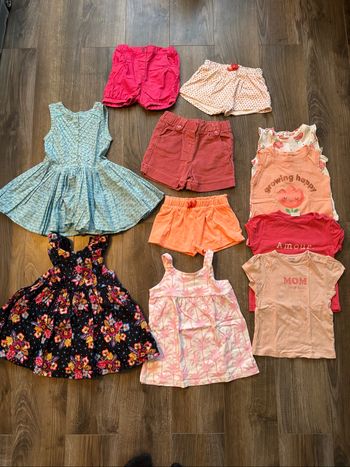 Lot été 18 mois fille