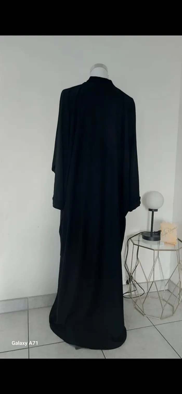 Robe émiratie noire femme +1m62 - photo numéro 6