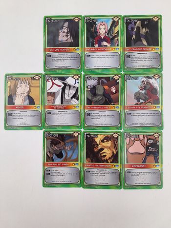 Lot 108 : 10 x Naruto FR Vintage 2007