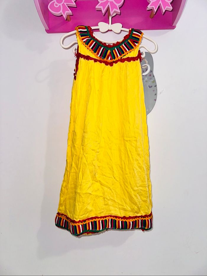 Robe kabyle jaune