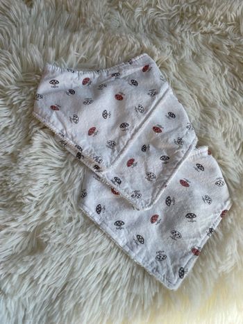Lot de 3 bavoirs