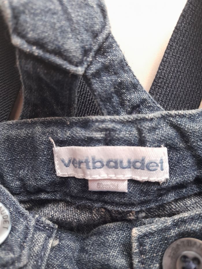 Salopette jeans garcon - photo numéro 4