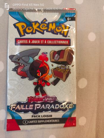 Pack loisir carte pokémon neuf