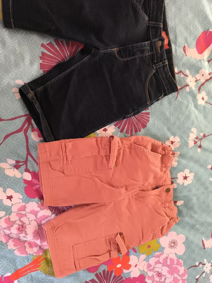 Lot de deux shorts longs 7 ans