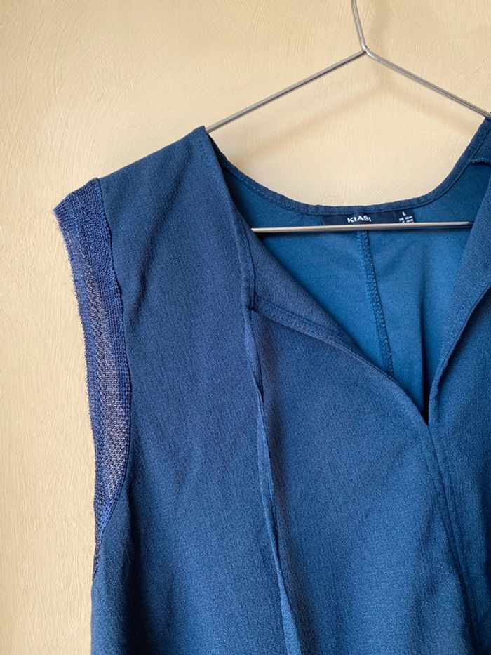 Blouse marine Kiabi L - photo numéro 3